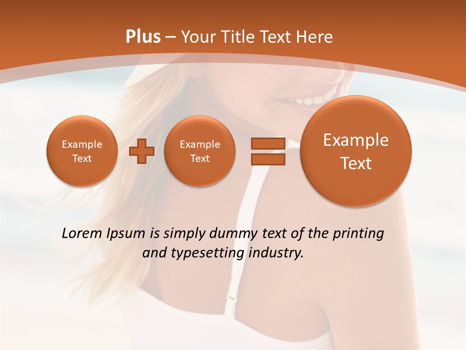 Windmill On Santorini Island, Greece PowerPoint Template