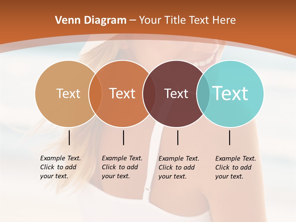 Windmill On Santorini Island, Greece PowerPoint Template