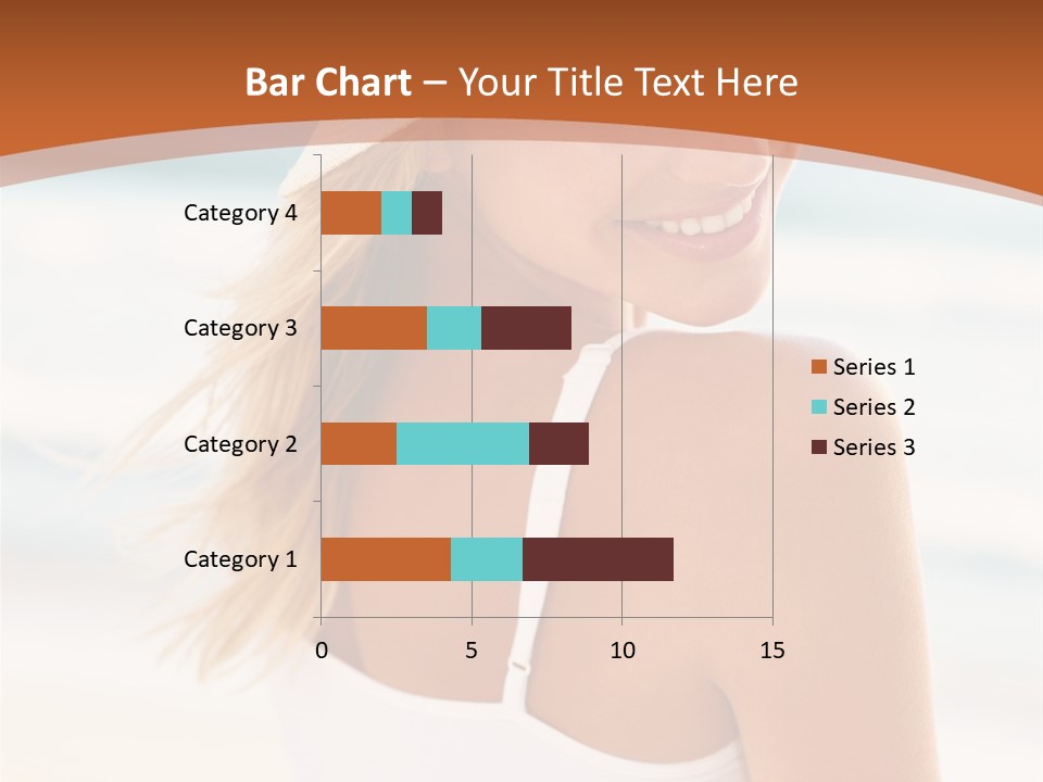 Windmill On Santorini Island, Greece PowerPoint Template