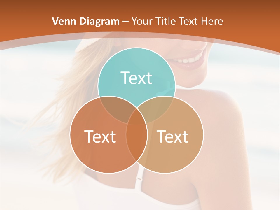 Windmill On Santorini Island, Greece PowerPoint Template