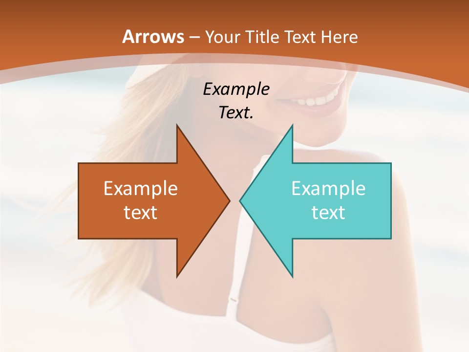 Windmill On Santorini Island, Greece PowerPoint Template