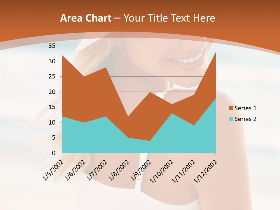 Windmill On Santorini Island, Greece PowerPoint Template