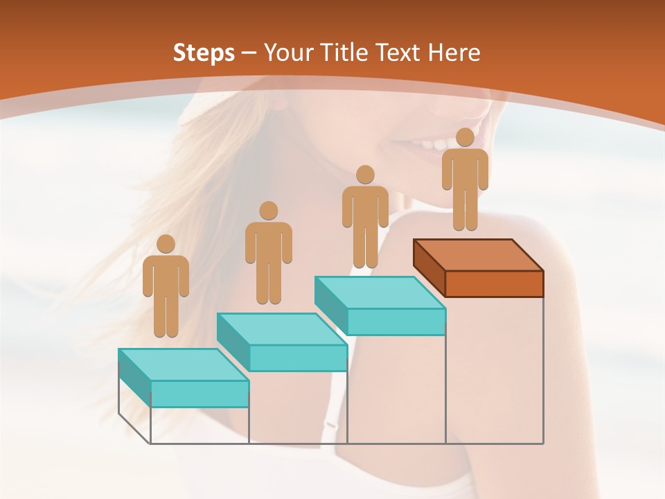 Windmill On Santorini Island, Greece PowerPoint Template