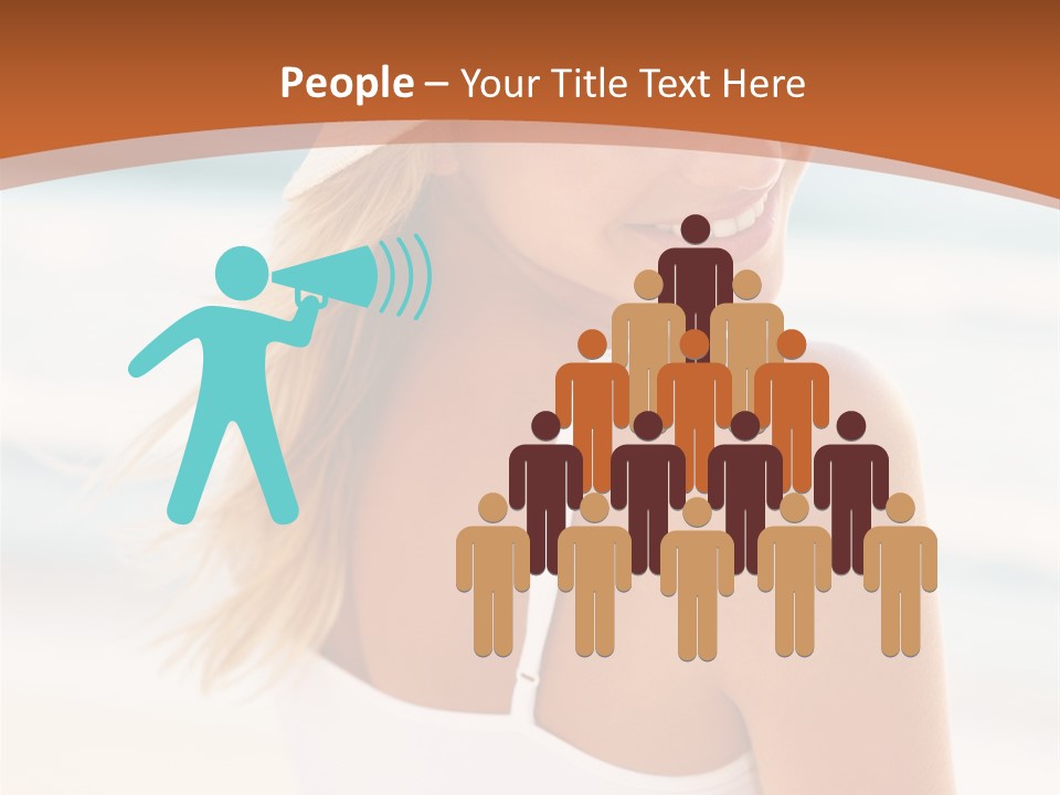 Windmill On Santorini Island, Greece PowerPoint Template