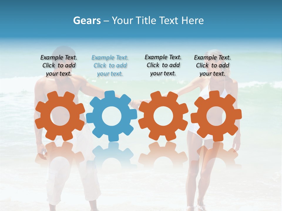 Group Of People At The Gym Doing Yoga Exercises PowerPoint Template