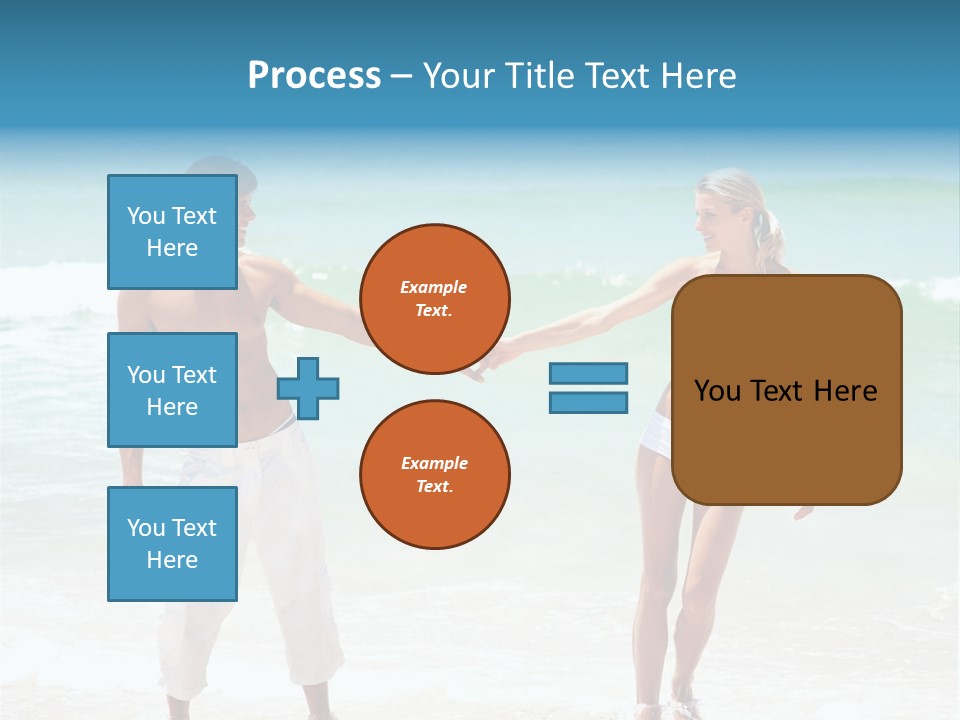 Group Of People At The Gym Doing Yoga Exercises PowerPoint Template