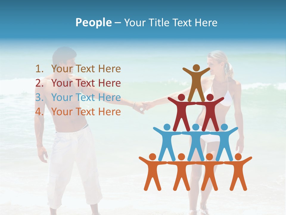 Group Of People At The Gym Doing Yoga Exercises PowerPoint Template