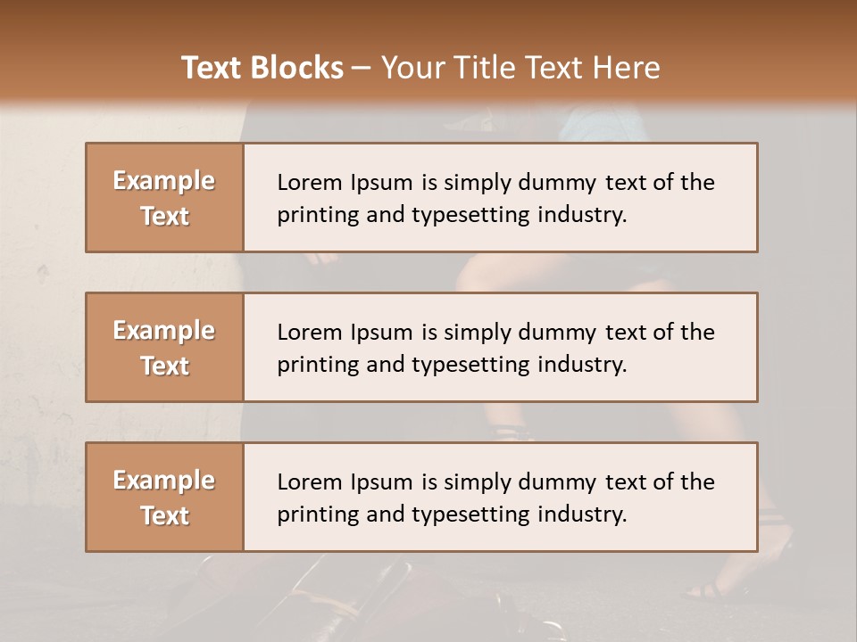 Woman Beating Up The Assailant PowerPoint Template