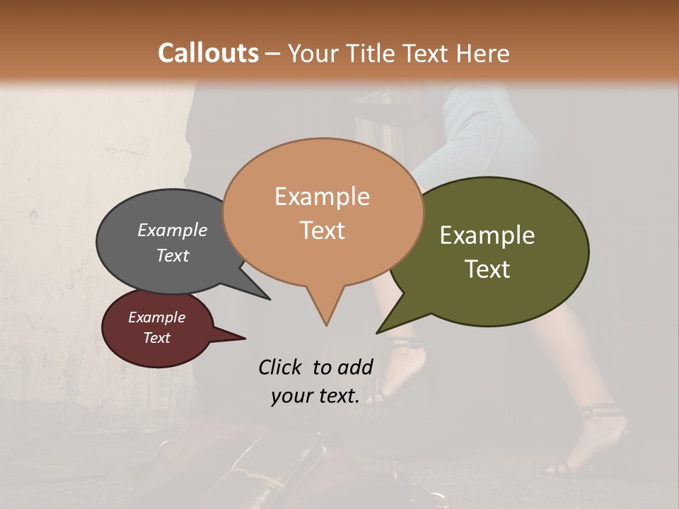 Woman Beating Up The Assailant PowerPoint Template