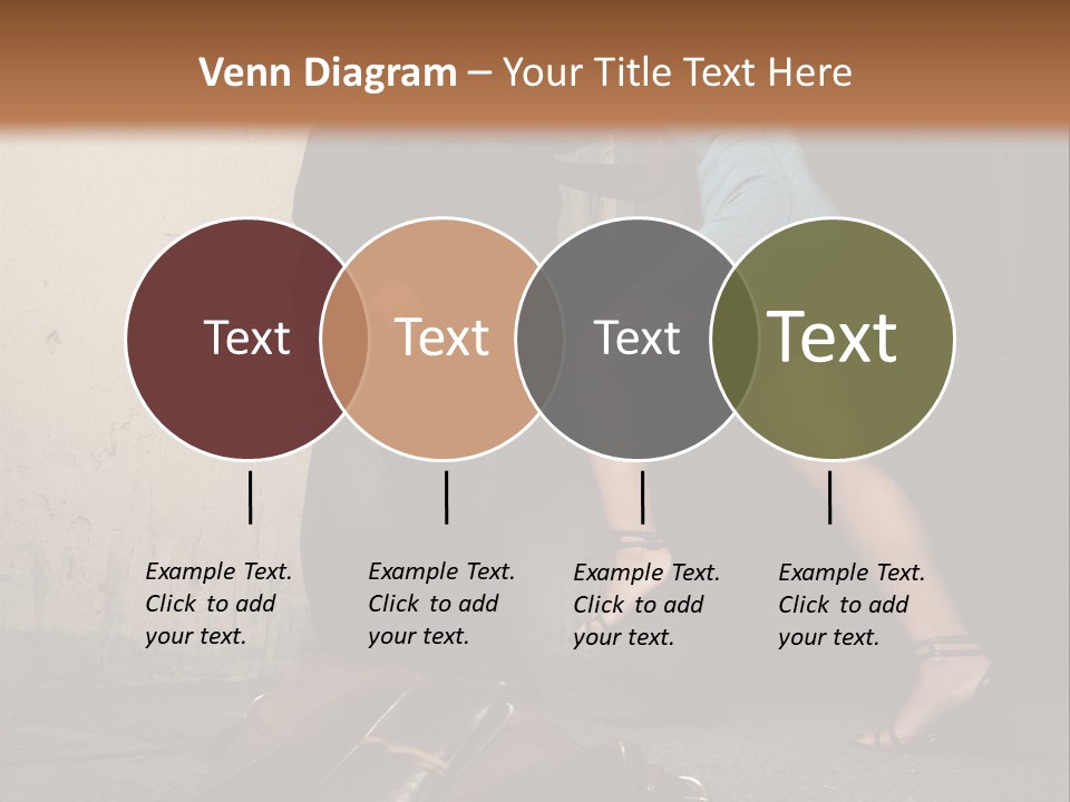 Woman Beating Up The Assailant PowerPoint Template