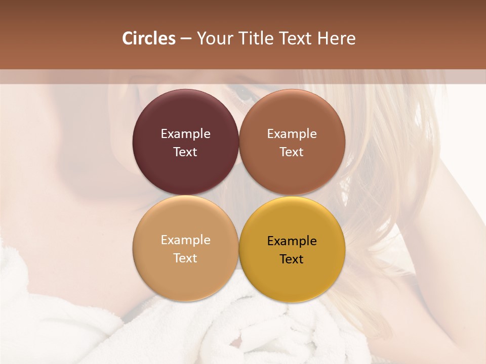 Master Bath With Glass Shower PowerPoint Template