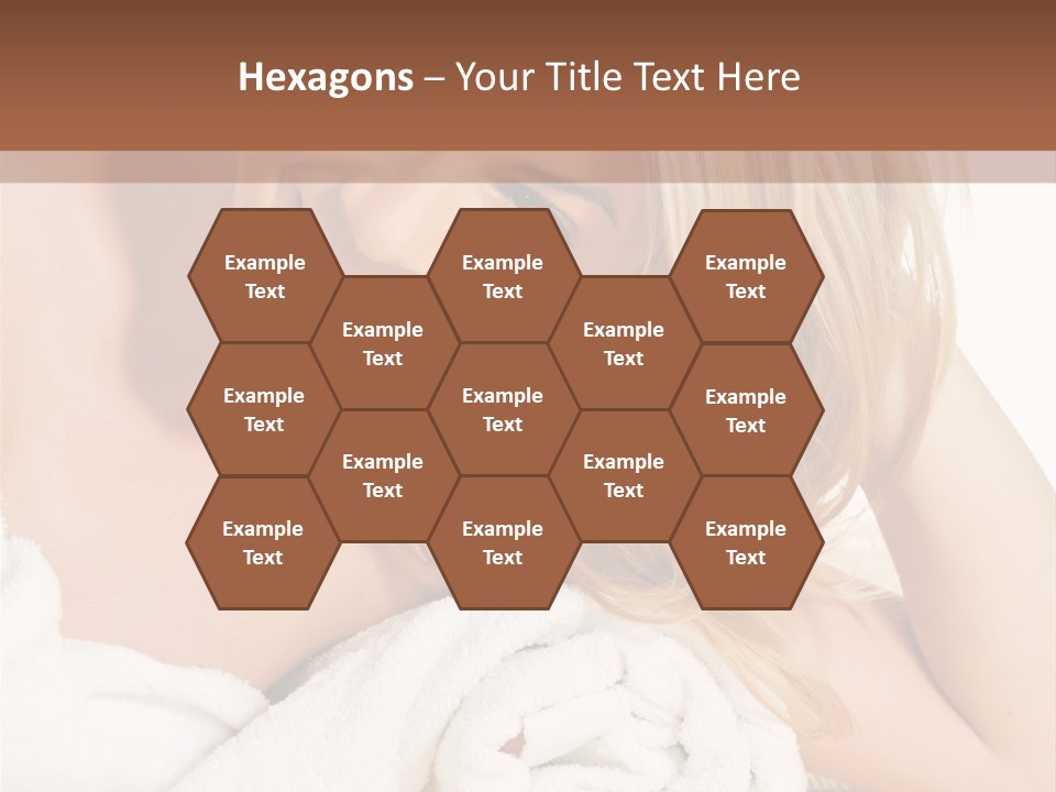 Master Bath With Glass Shower PowerPoint Template