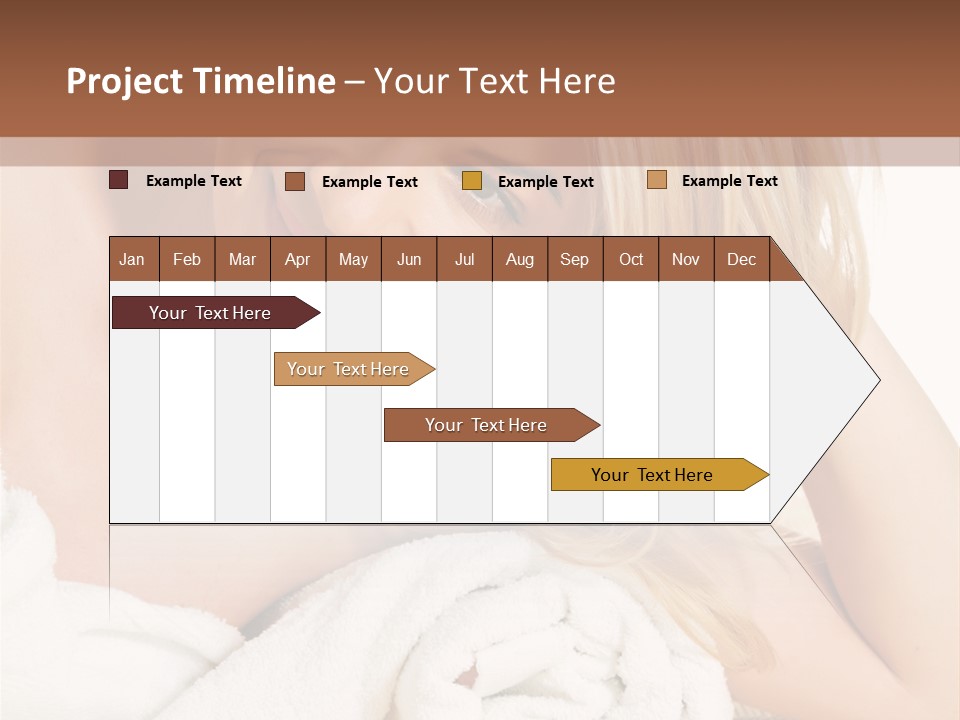 Master Bath With Glass Shower PowerPoint Template