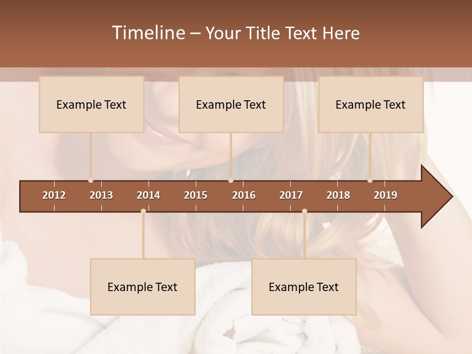 Master Bath With Glass Shower PowerPoint Template
