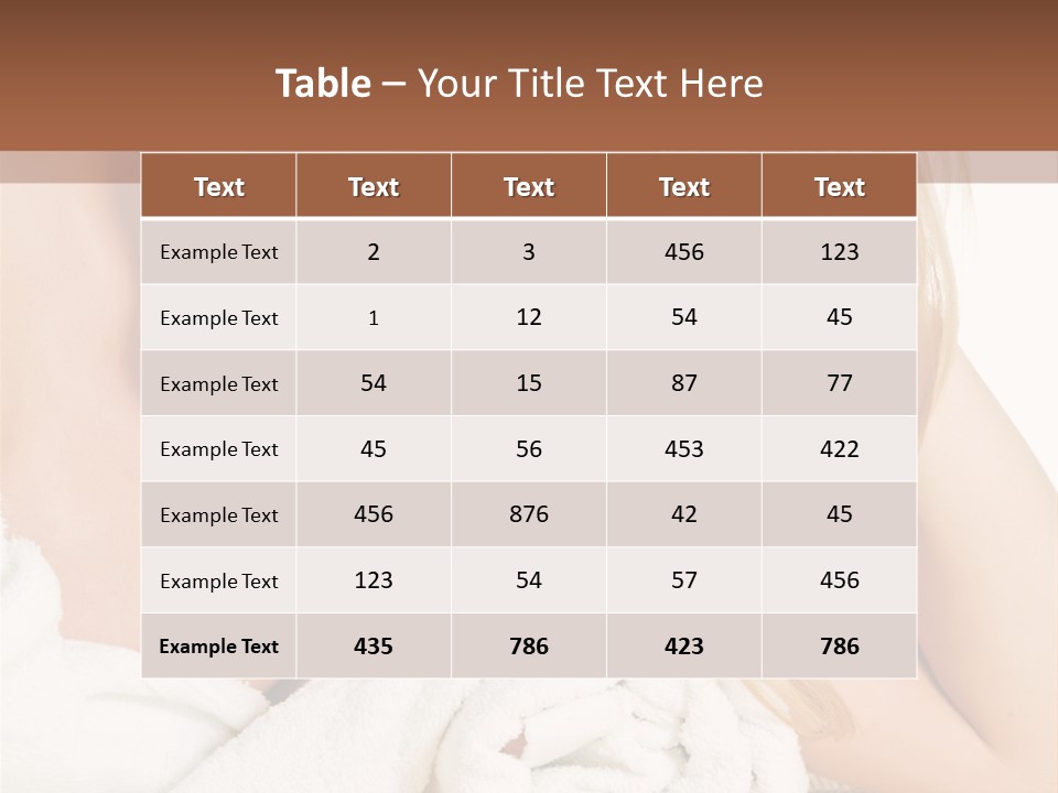 Master Bath With Glass Shower PowerPoint Template
