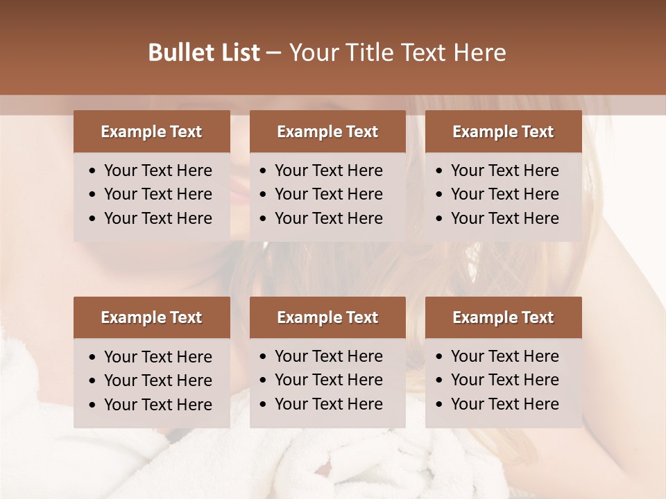 Master Bath With Glass Shower PowerPoint Template