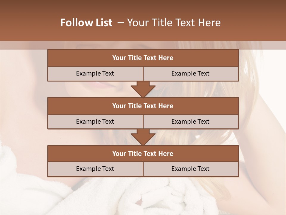 Master Bath With Glass Shower PowerPoint Template