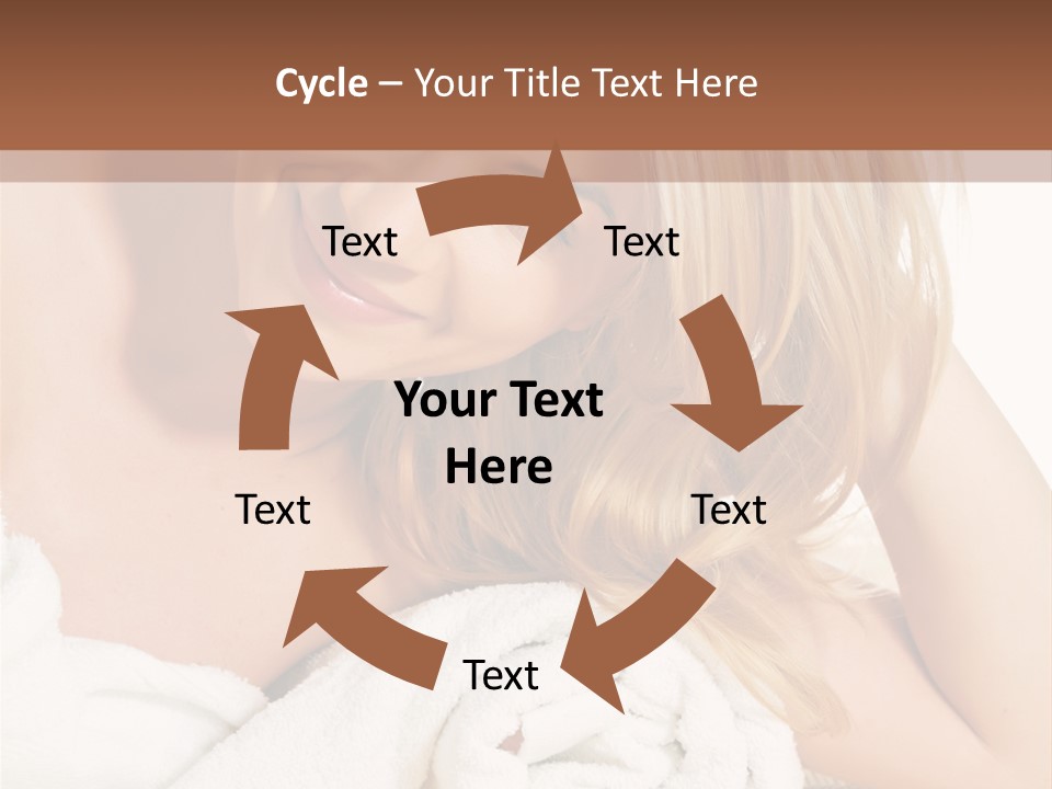 Master Bath With Glass Shower PowerPoint Template