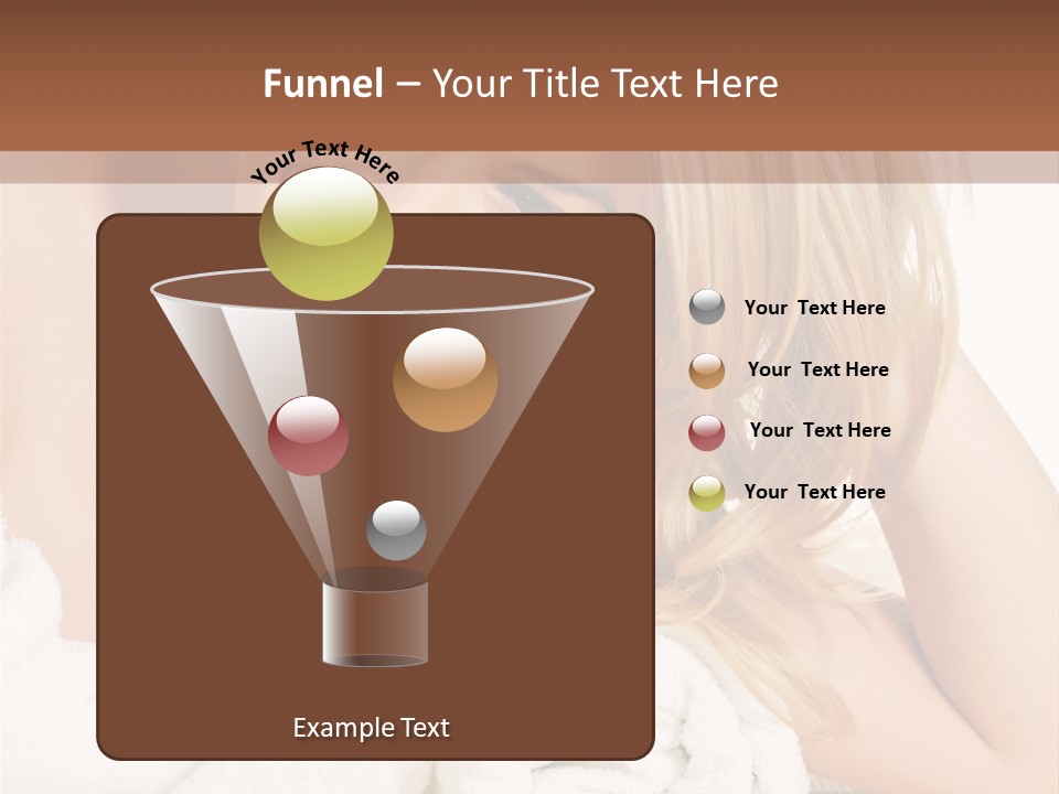 Master Bath With Glass Shower PowerPoint Template