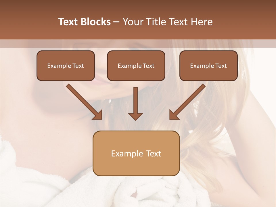 Master Bath With Glass Shower PowerPoint Template