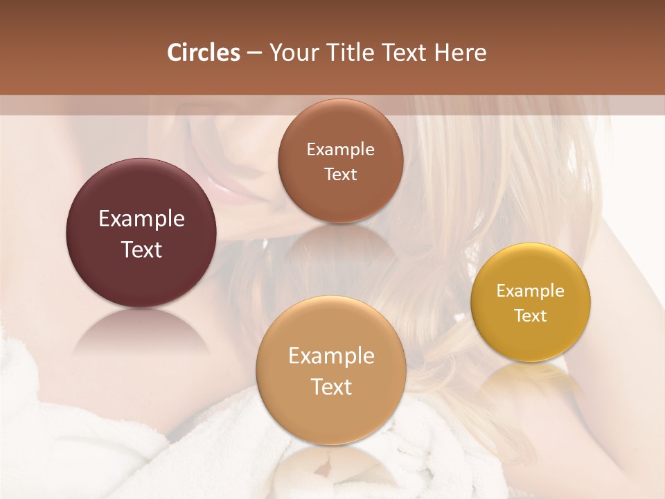 Master Bath With Glass Shower PowerPoint Template