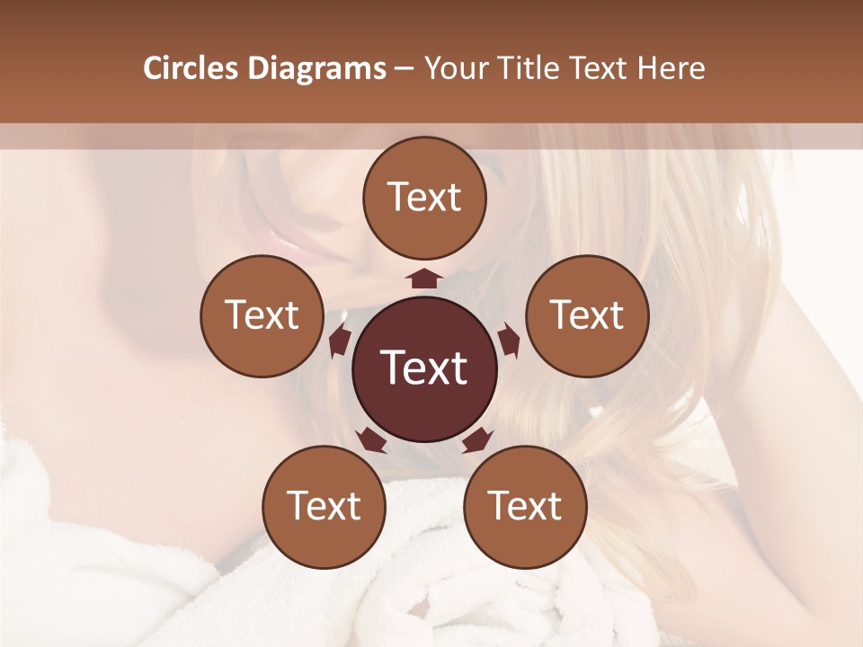 Master Bath With Glass Shower PowerPoint Template