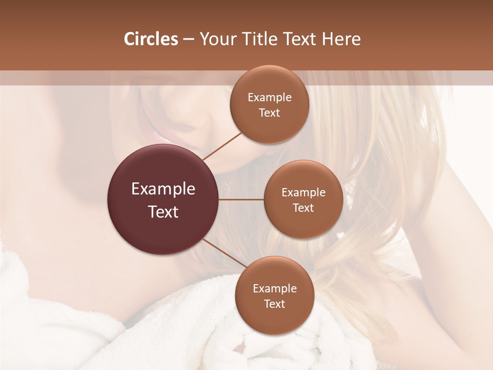 Master Bath With Glass Shower PowerPoint Template