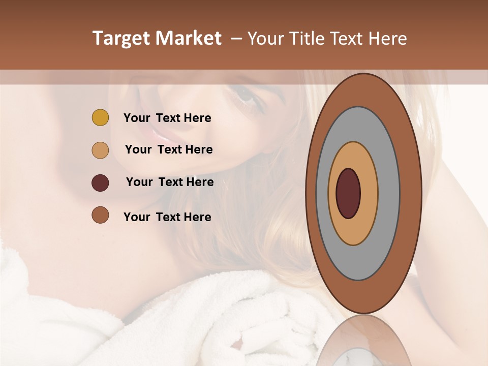 Master Bath With Glass Shower PowerPoint Template