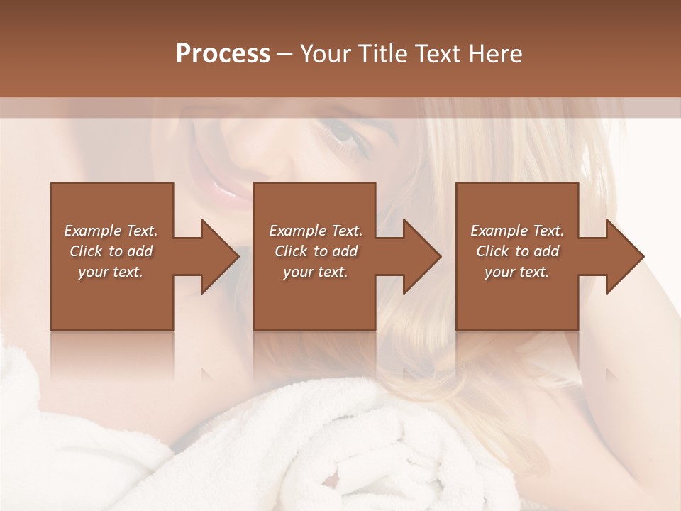 Master Bath With Glass Shower PowerPoint Template