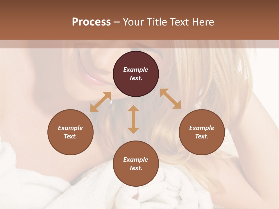 Master Bath With Glass Shower PowerPoint Template