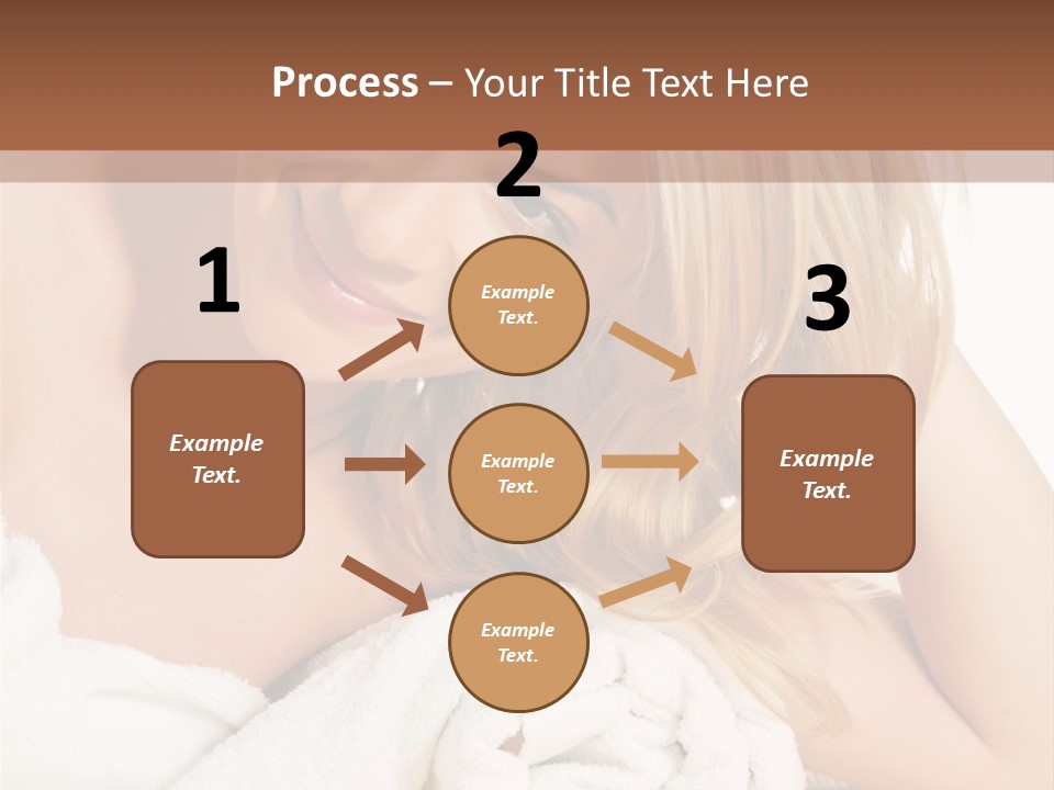 Master Bath With Glass Shower PowerPoint Template