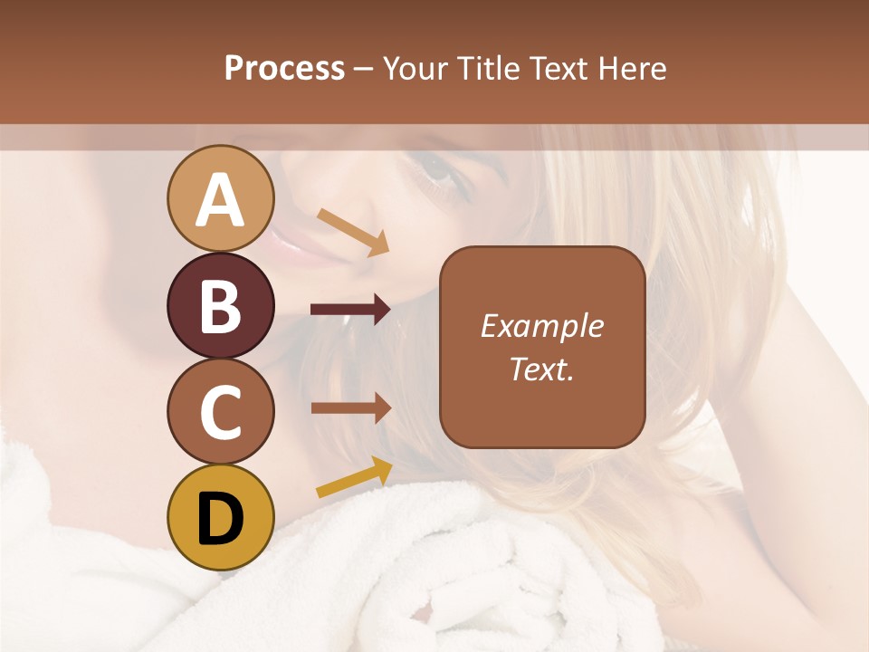 Master Bath With Glass Shower PowerPoint Template
