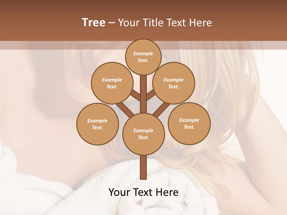 Master Bath With Glass Shower PowerPoint Template