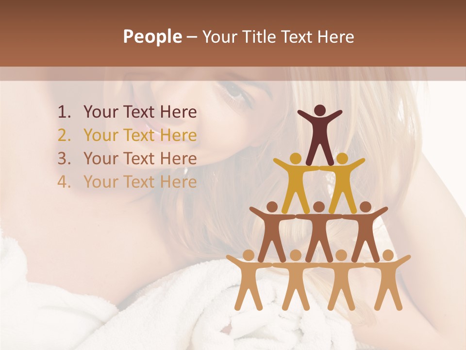 Master Bath With Glass Shower PowerPoint Template