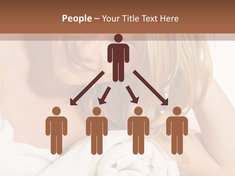 Master Bath With Glass Shower PowerPoint Template