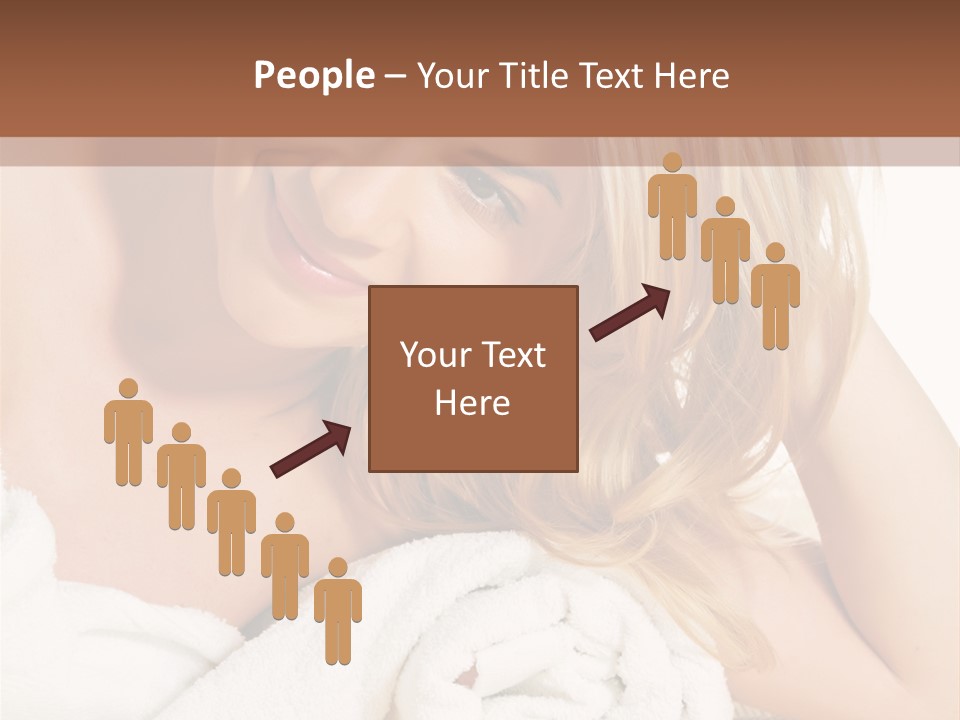 Master Bath With Glass Shower PowerPoint Template