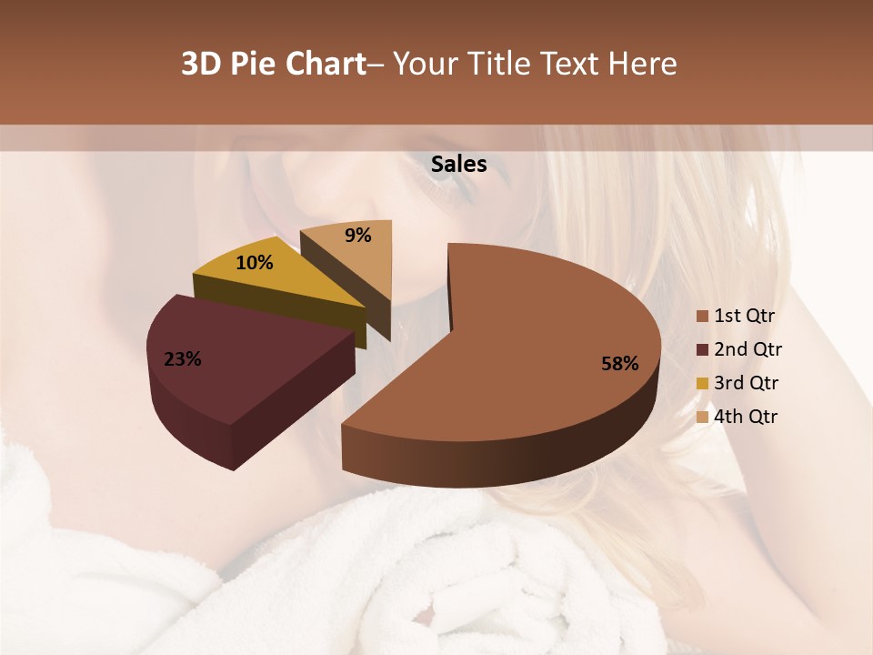 Master Bath With Glass Shower PowerPoint Template