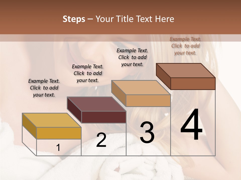 Master Bath With Glass Shower PowerPoint Template