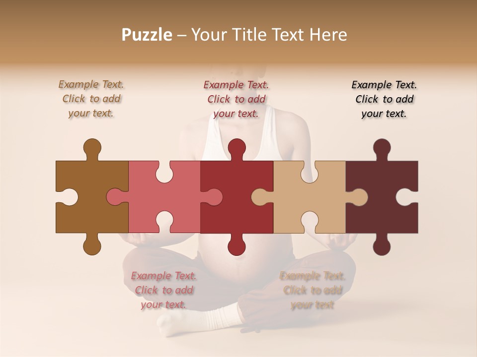 Pregnant Female PowerPoint Template