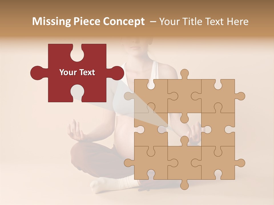 Pregnant Female PowerPoint Template