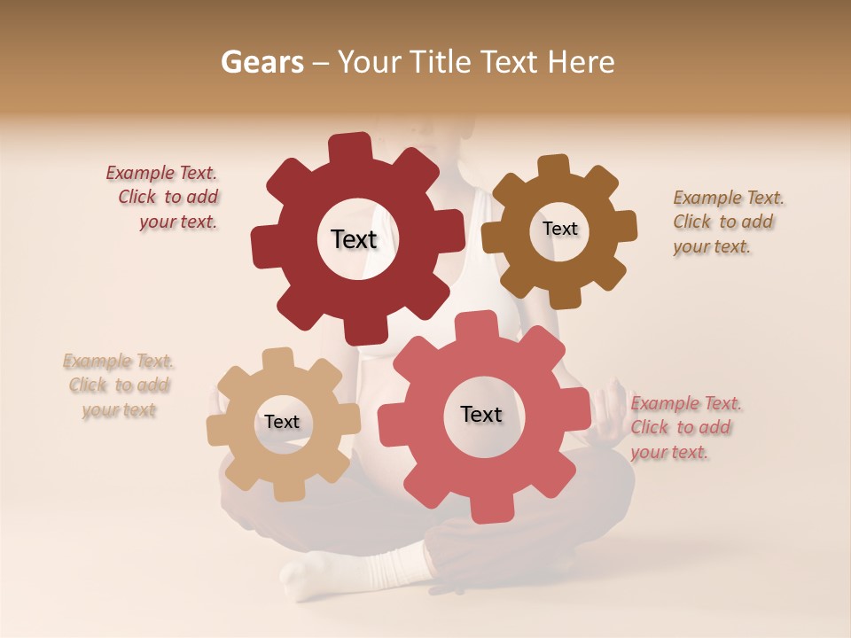 Pregnant Female PowerPoint Template