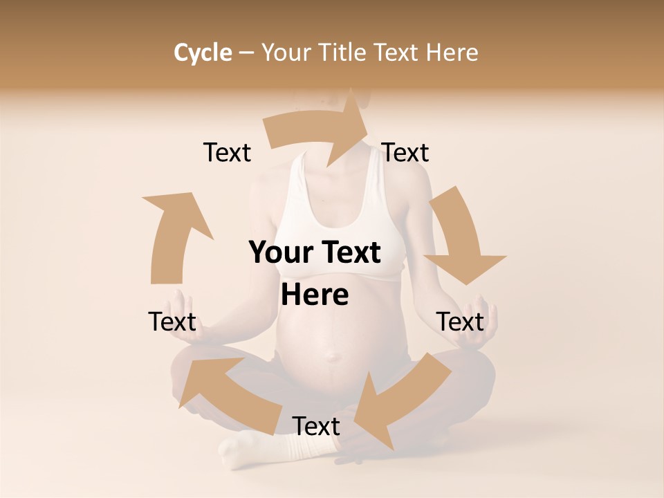 Pregnant Female PowerPoint Template