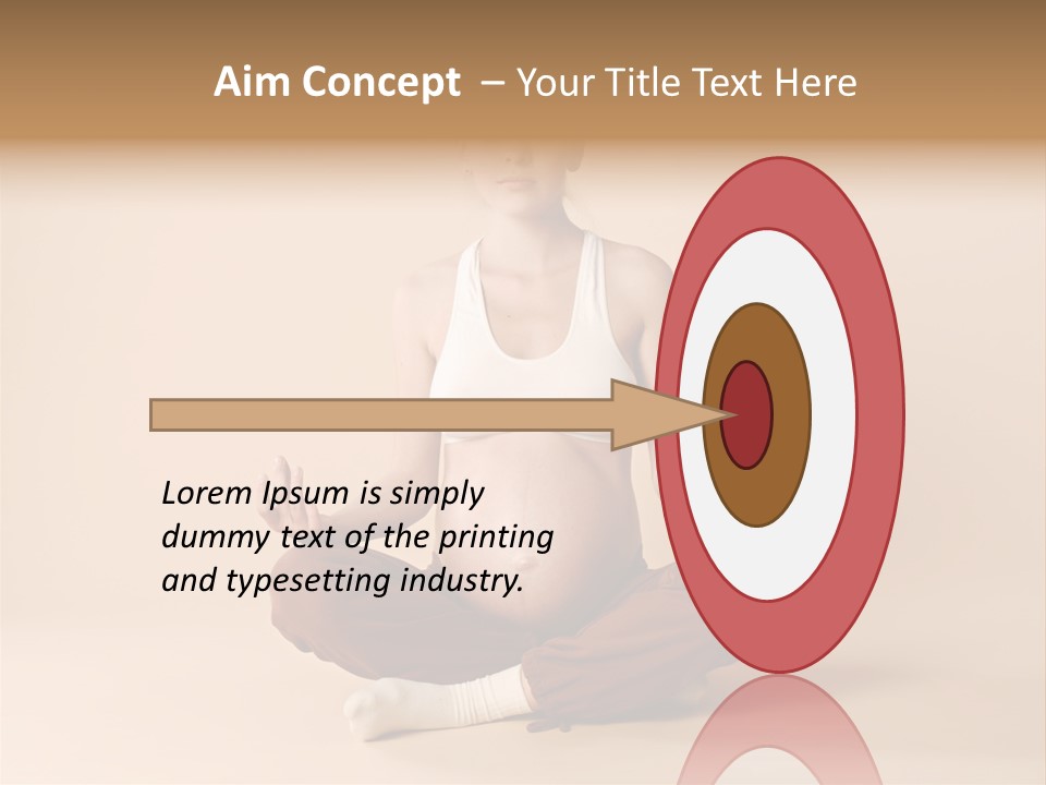 Pregnant Female PowerPoint Template