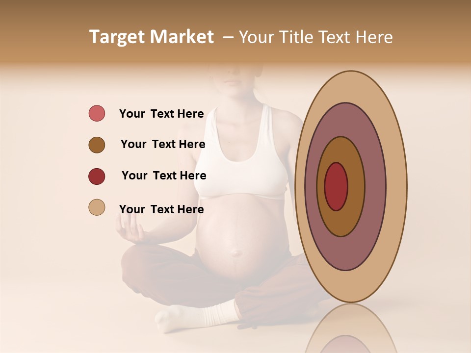 Pregnant Female PowerPoint Template