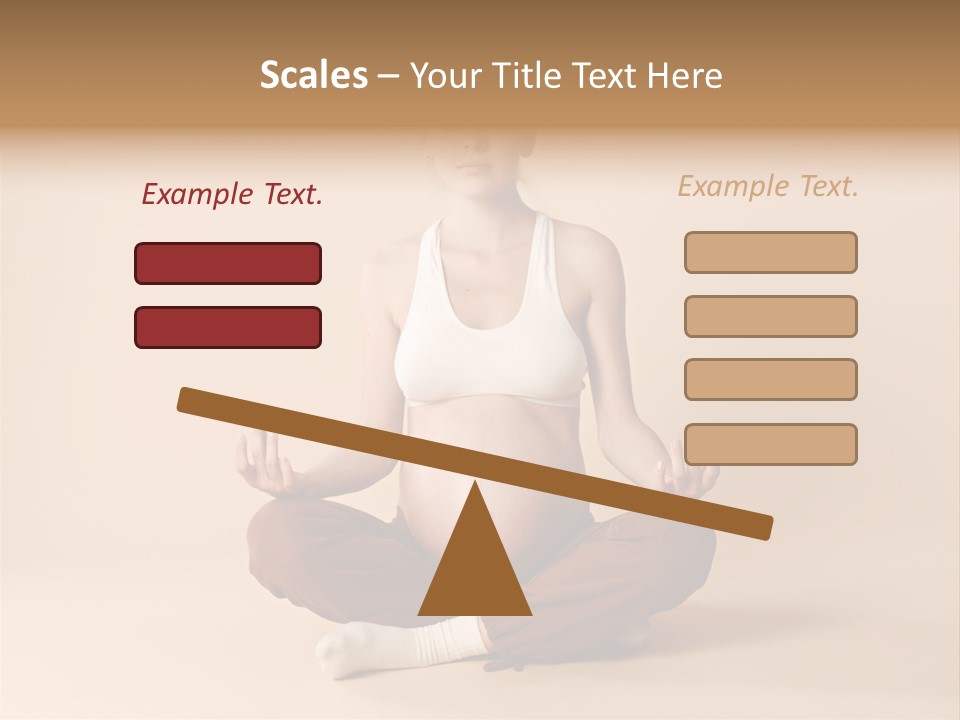 Pregnant Female PowerPoint Template