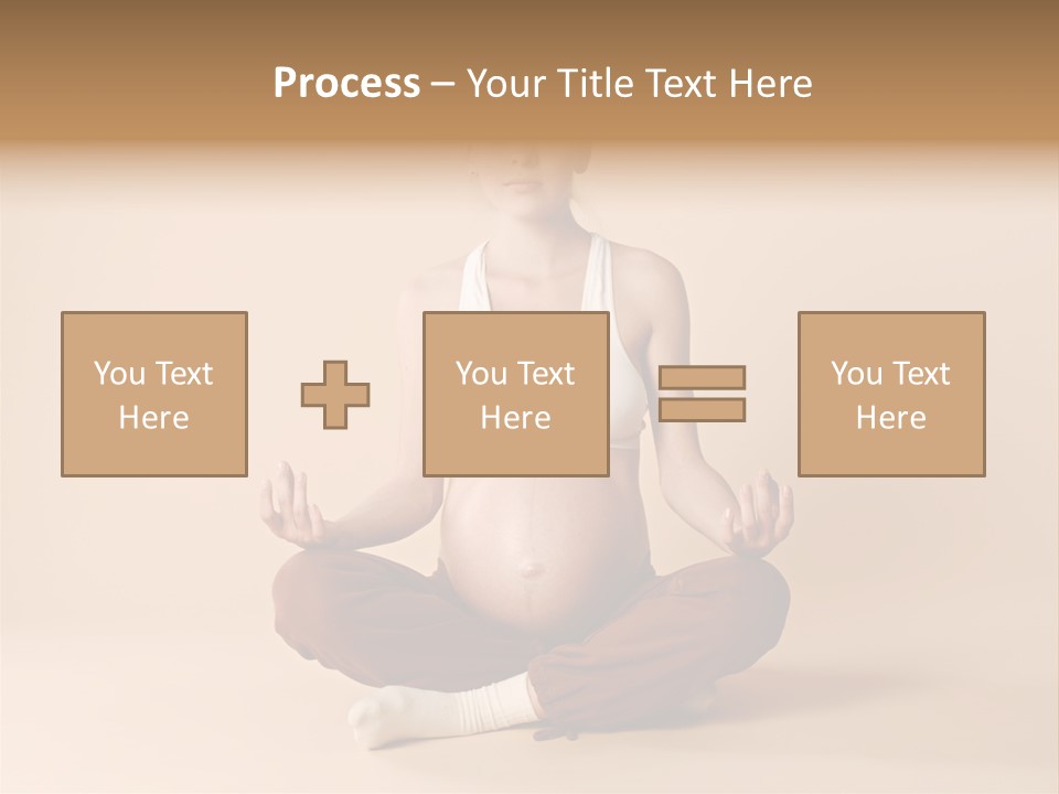 Pregnant Female PowerPoint Template