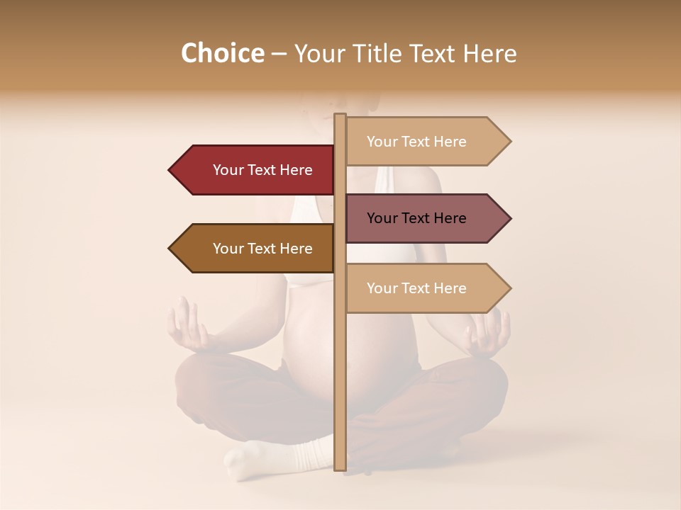 Pregnant Female PowerPoint Template