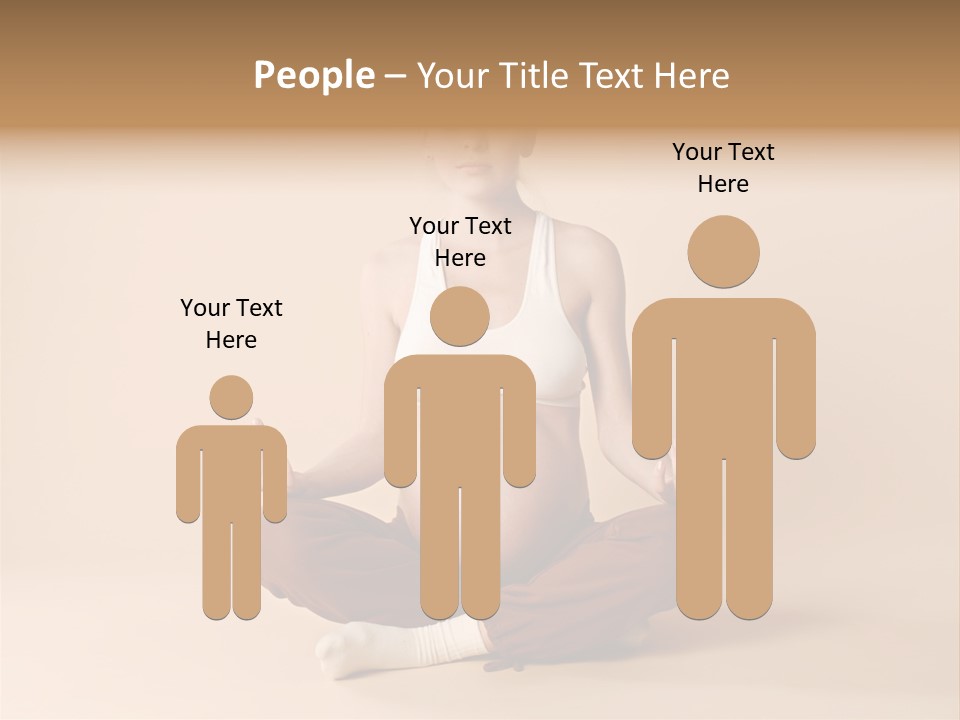 Pregnant Female PowerPoint Template