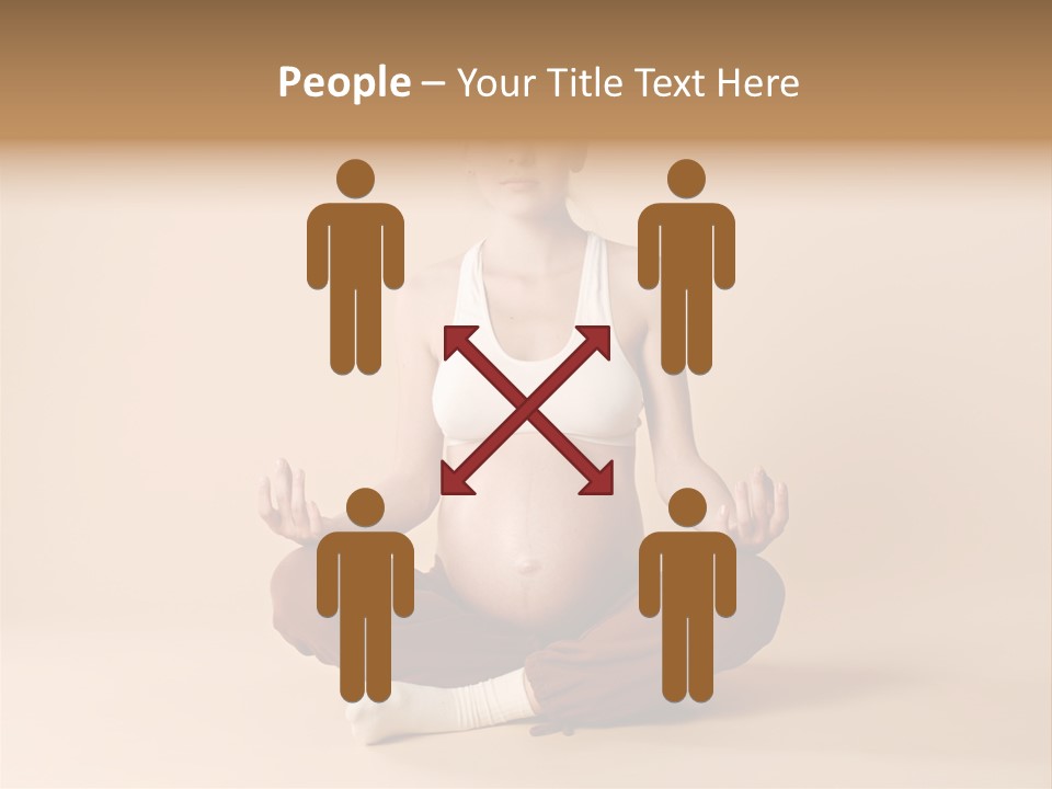 Pregnant Female PowerPoint Template