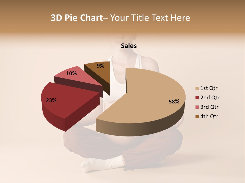Pregnant Female PowerPoint Template